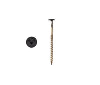 Tornillos con cabeza negra de arandela